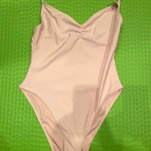 Baby Pink One Piece Swimsuit